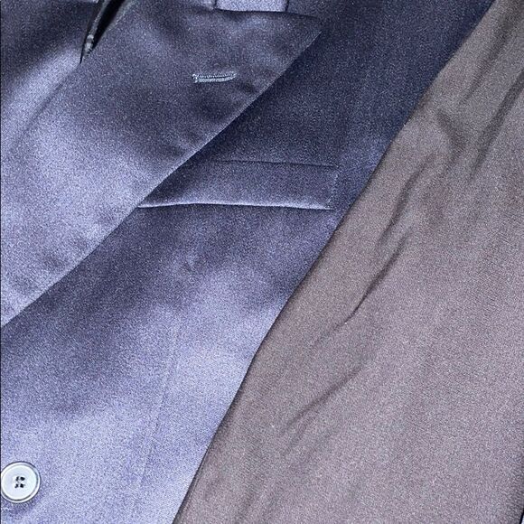 Alexandre Blue Wool Double Breasted Blazer Made in England 42? - Picture 11 of 11